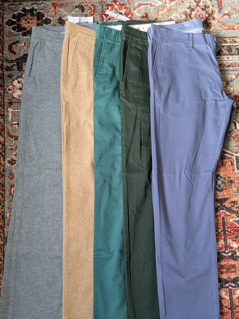 Complete 5-Day Workweek Chino Lot - New w Tags & Like New [32 x 30]